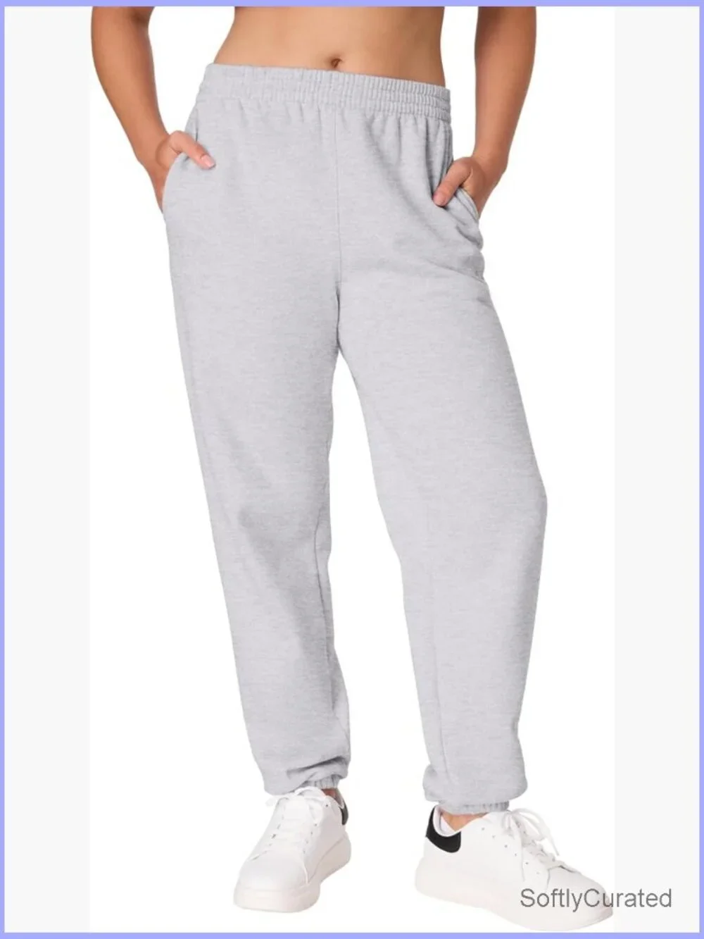 Midweight Fleece Joggers with Pockets 30